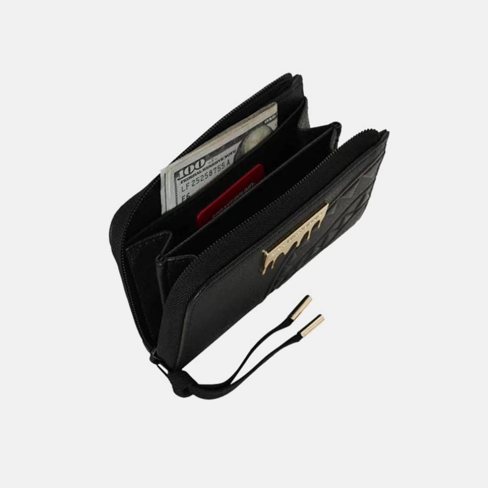 SPRAYGROUND GOLD BRICK LUXE WALLET