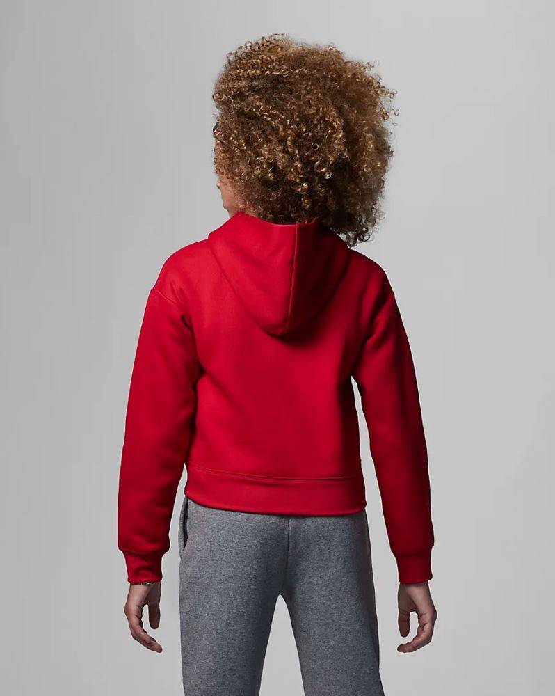 NIKE JORDAN GIRLS JUMPMAN SUSTAINABLE HOODIE