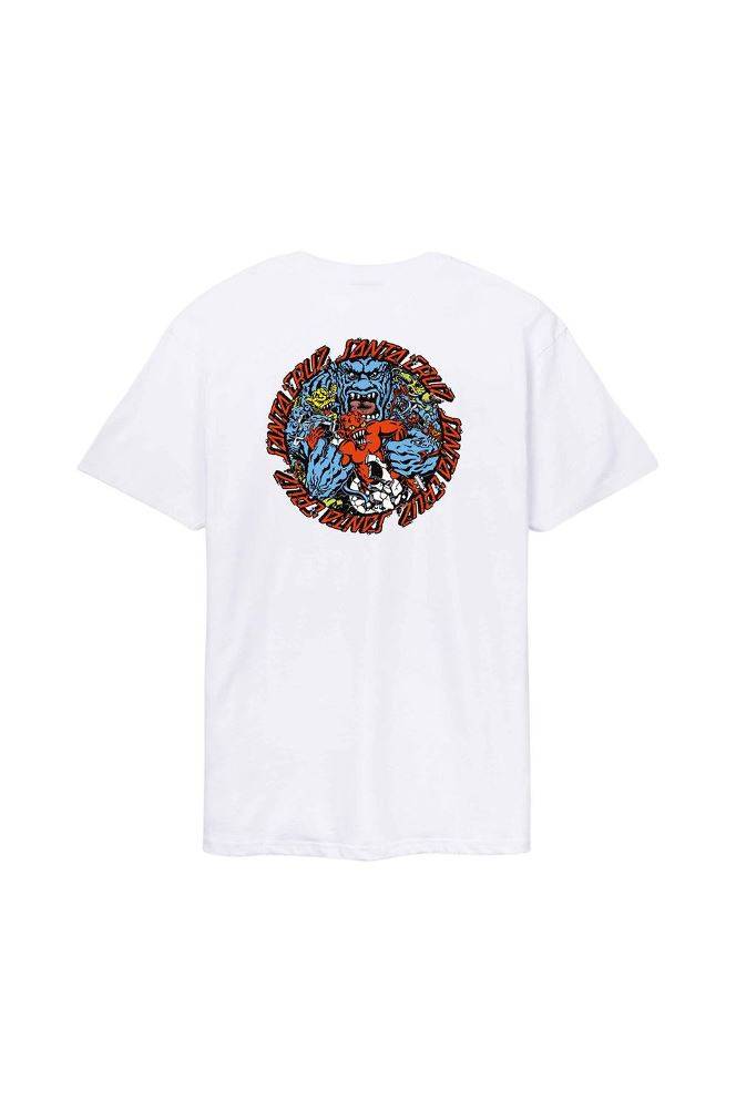 SANTA CRUZ ROSKOPP MONSTER STRIP T-SHIRT