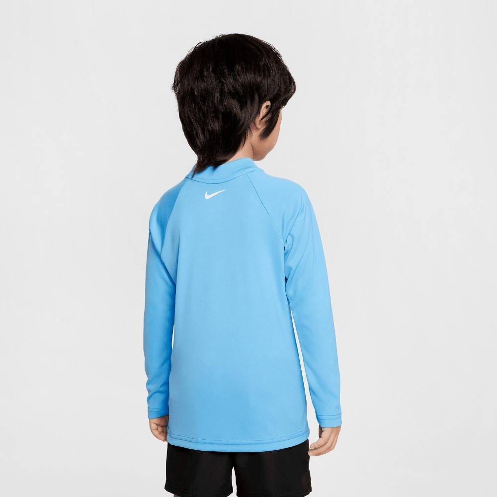 NIKE LITTLE BOYS BUBBLE SCRIPT LONG SLEEVE HYDROGUARD