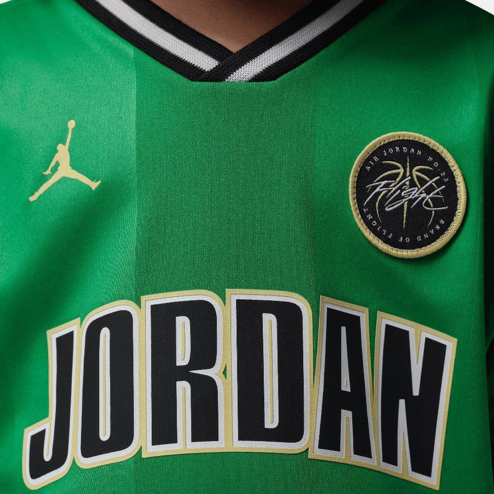 NIKE JORDAN LITTLE BOYS MJ SPORT JERSEY MESH SHORT SET