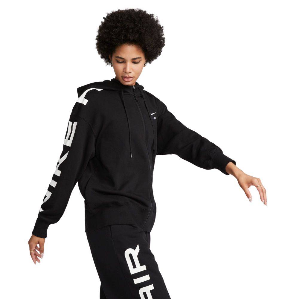 NIKE NSW WOMENS AIR FLEECE FULL-ZIP HOODIE