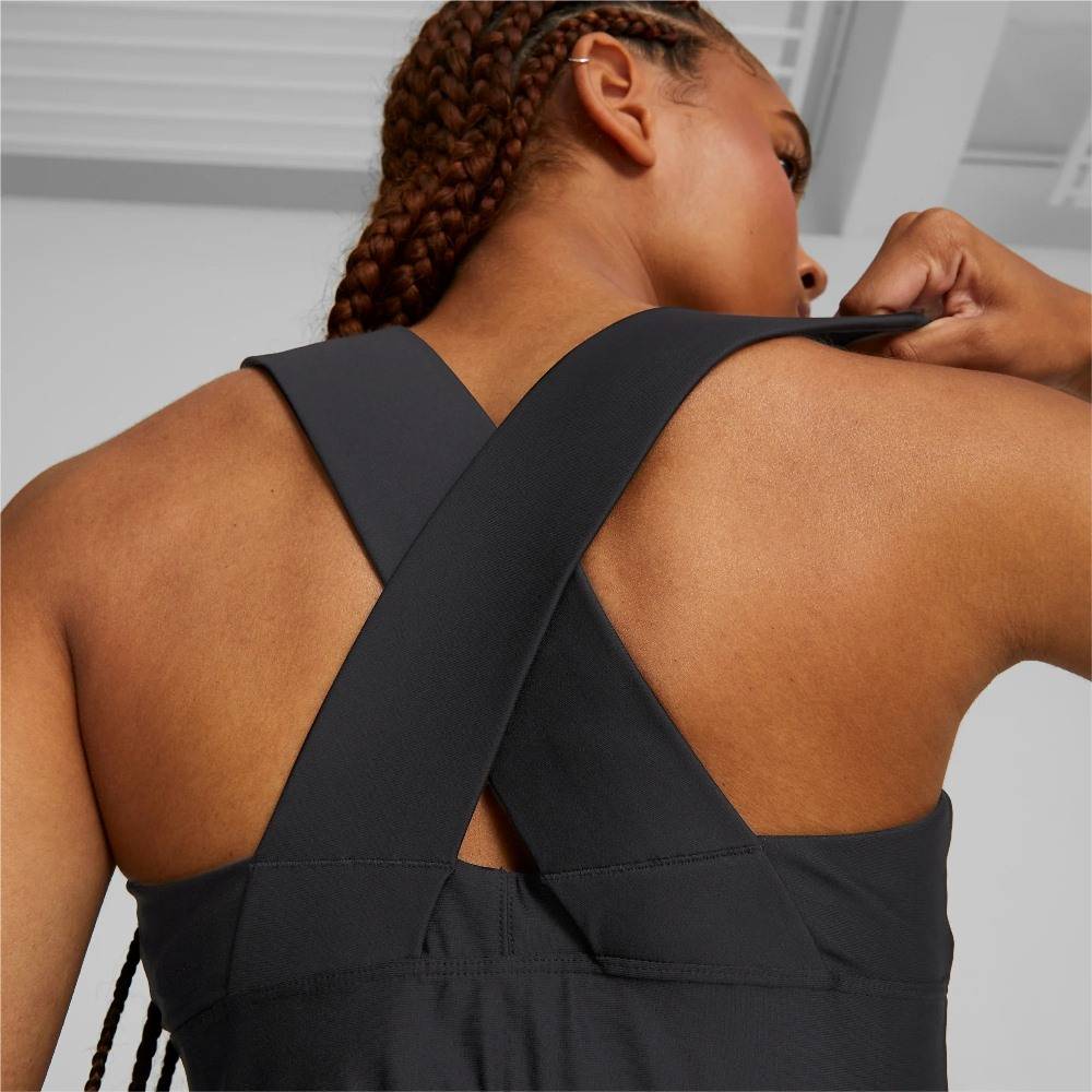 PUMA MID IMPACT SAFARI GLAM BRA