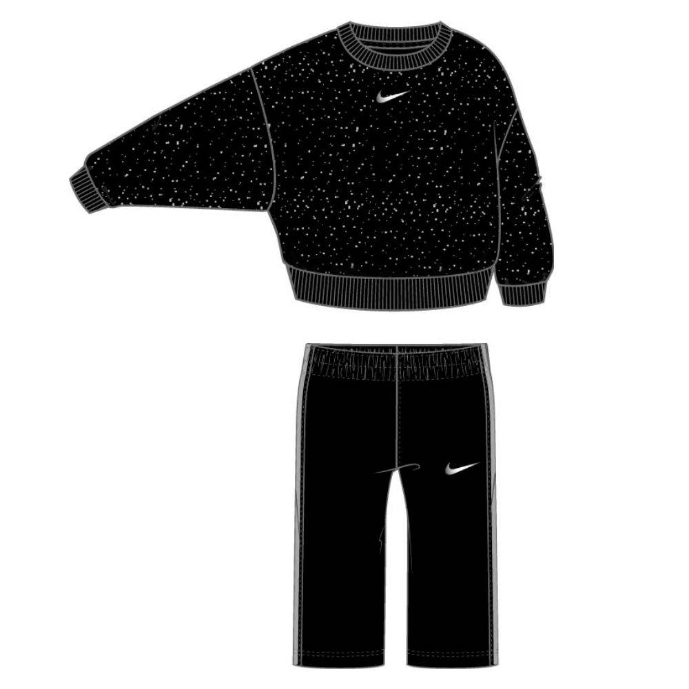 NIKE TODDLER SHINE CREW PANT SET