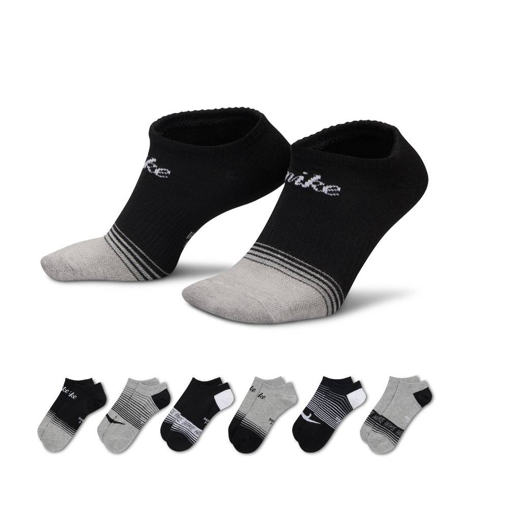 NIKE EVERYDAY LIGHTWEIGHT NO-SHOW 6PPK