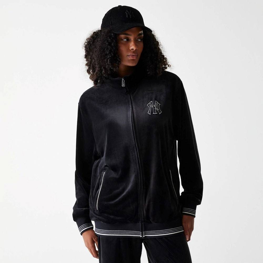 NEW ERA MLB VELOUR TRCK TOP NEW YORK YANKEES
