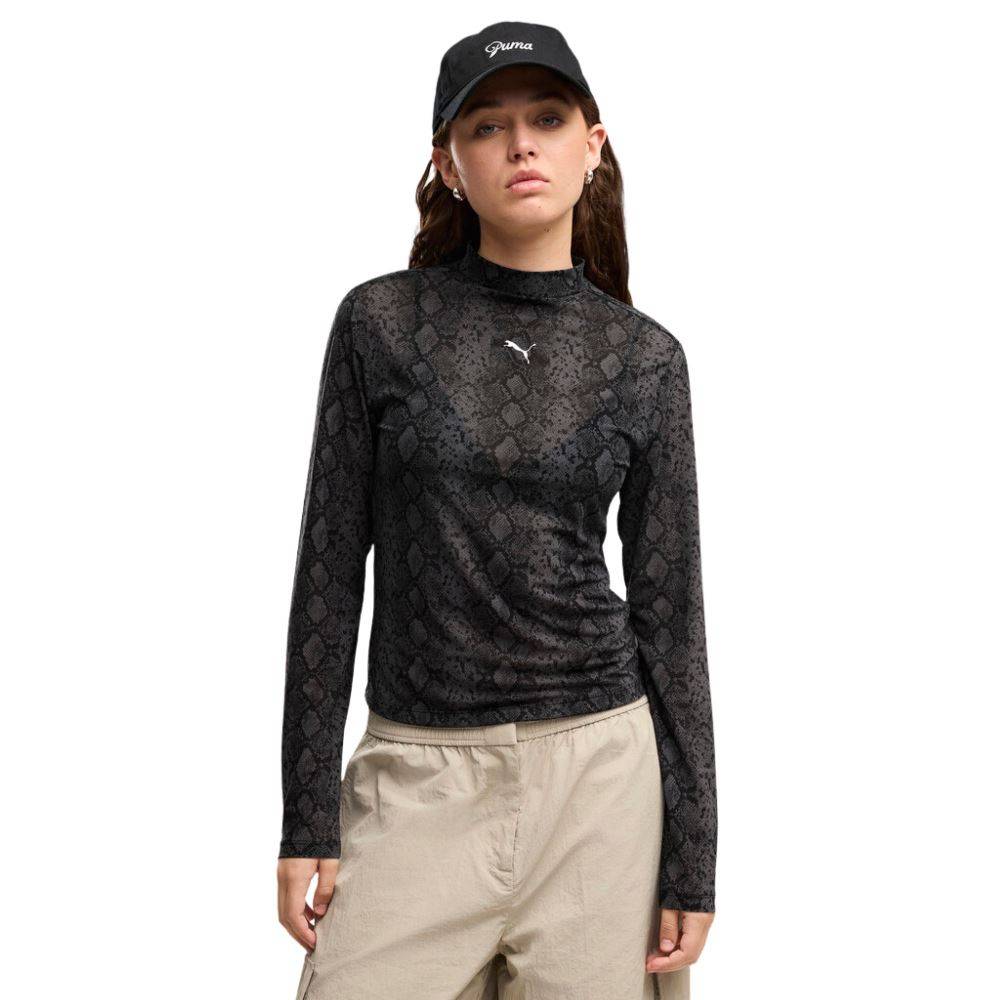 PUMA SNAKE PACK AOP MESH TEE