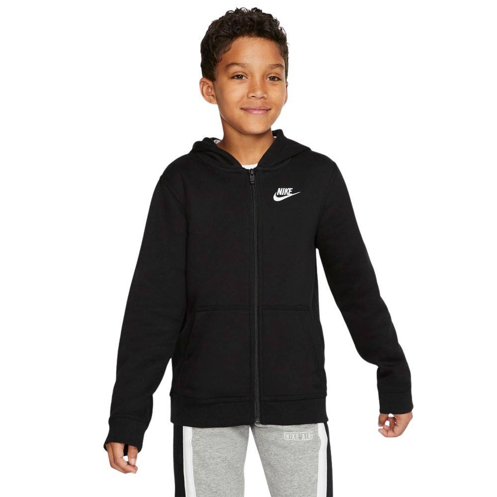 NIKE BOYS SPORTSWEAR CLUB FULL-ZIP HOODIE