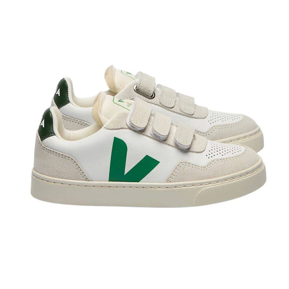 VEJA V-90 ORGANIC TRACED LEATHER INFANT