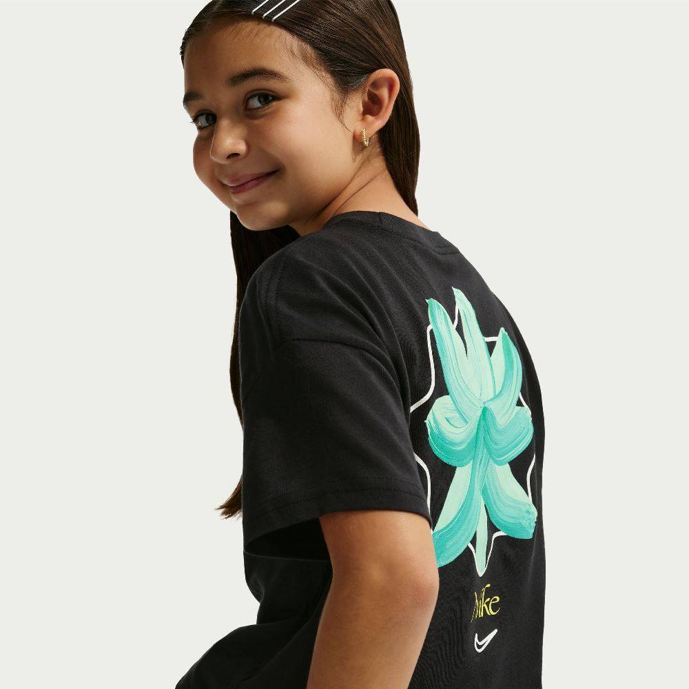 NIKE GIRLS NSW BOXY FLOWER TEE