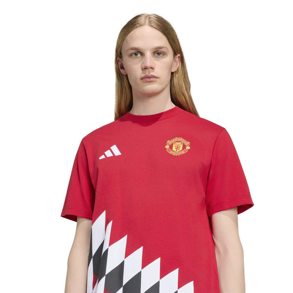 ADIDAS M MANCHESTER UNITED STADIUM GRAPHIC T-SHIRT