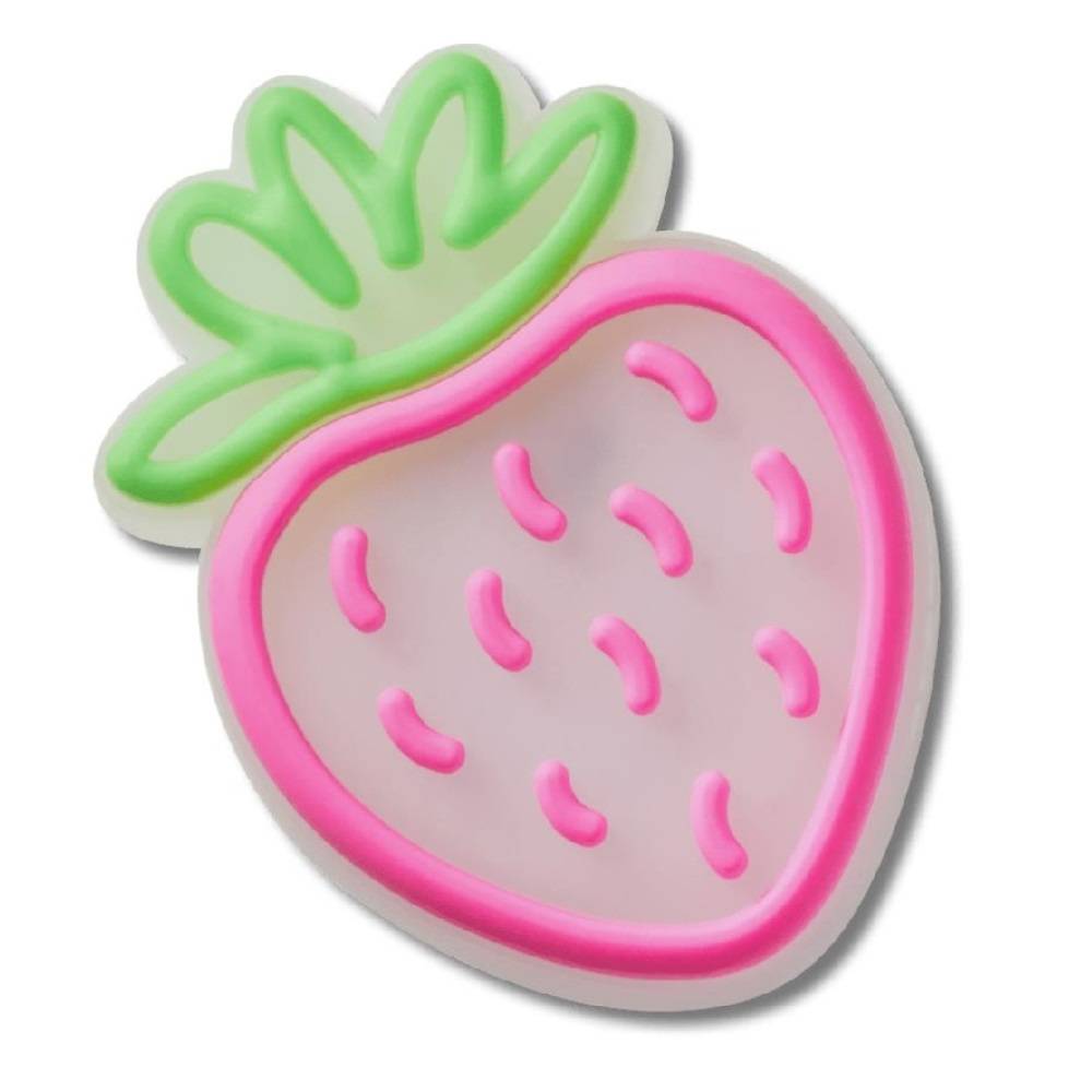 CROCS LIGHTS UP STRAWBERRY JIBBITZ