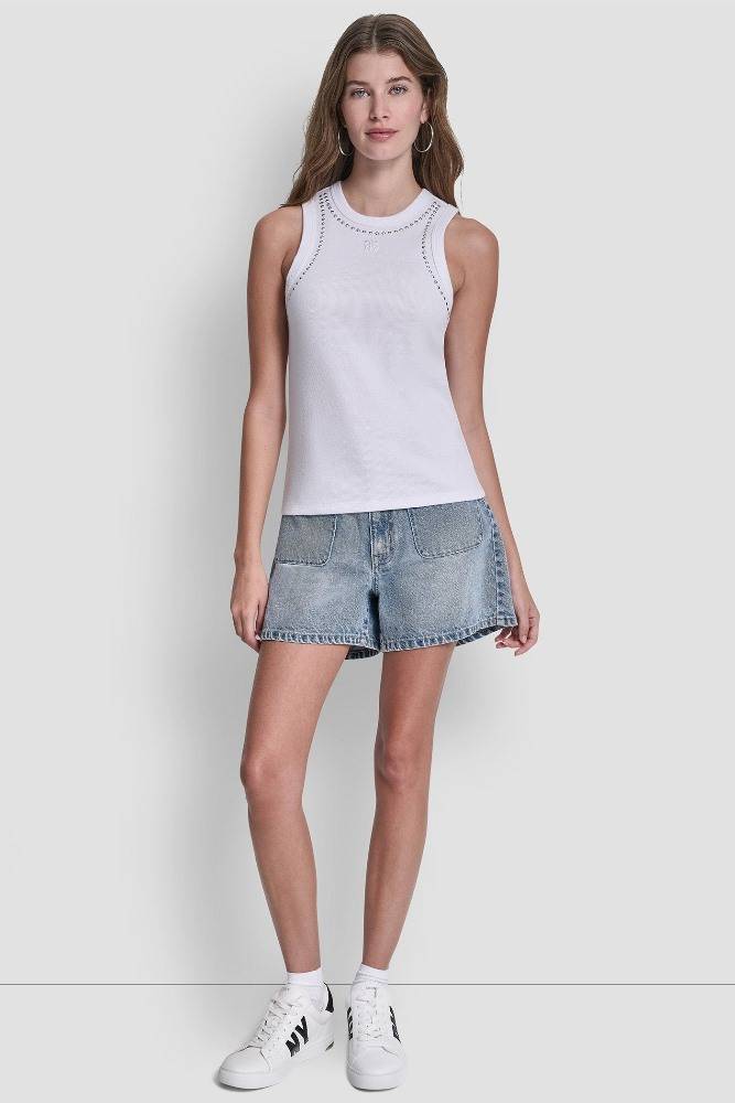 DKNY DOME STUDS TANK