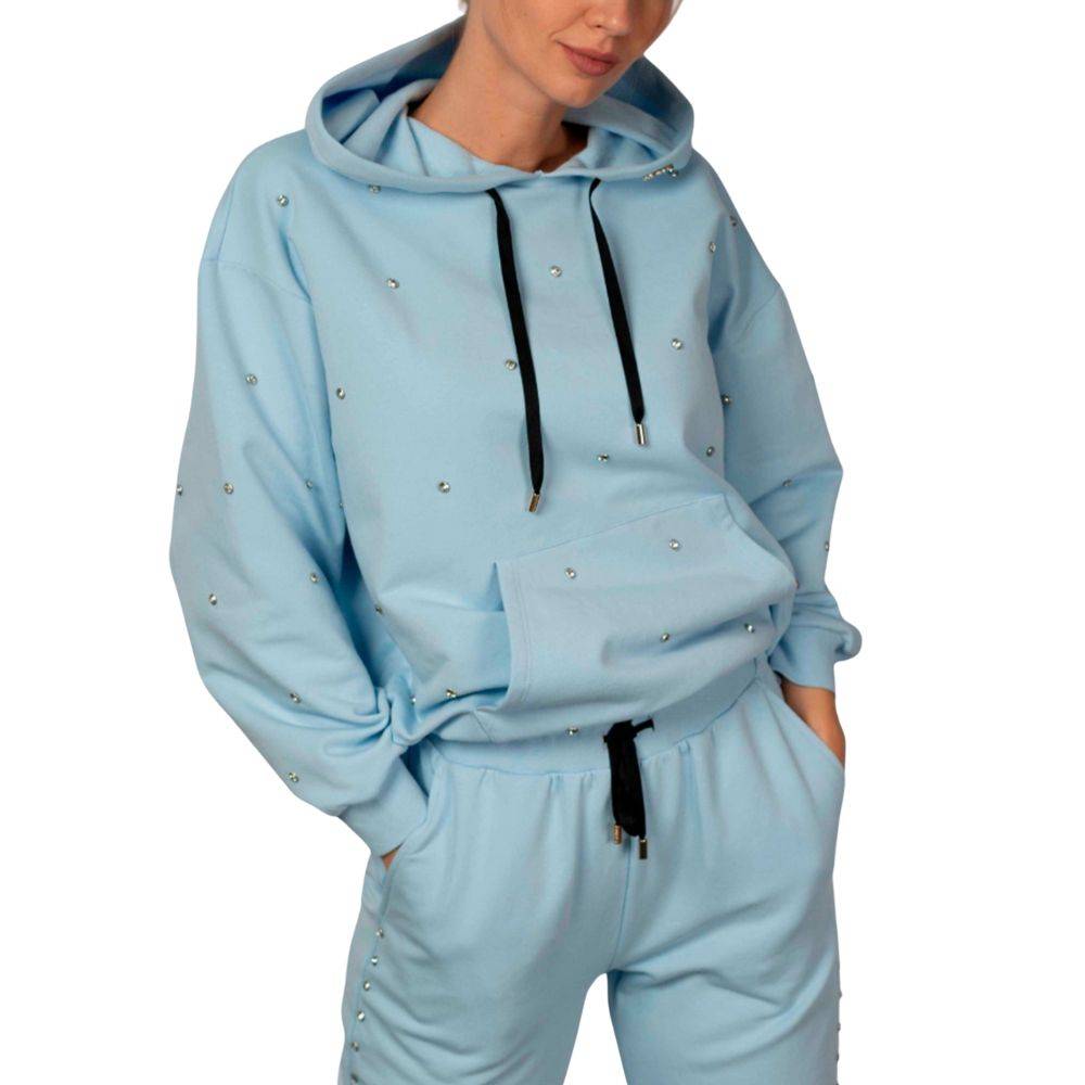LIU JO STUDDED HOODIE