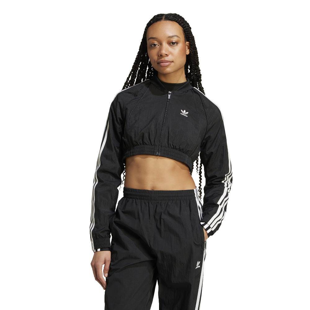 ADIDAS SLIM CROP TRACK TOP