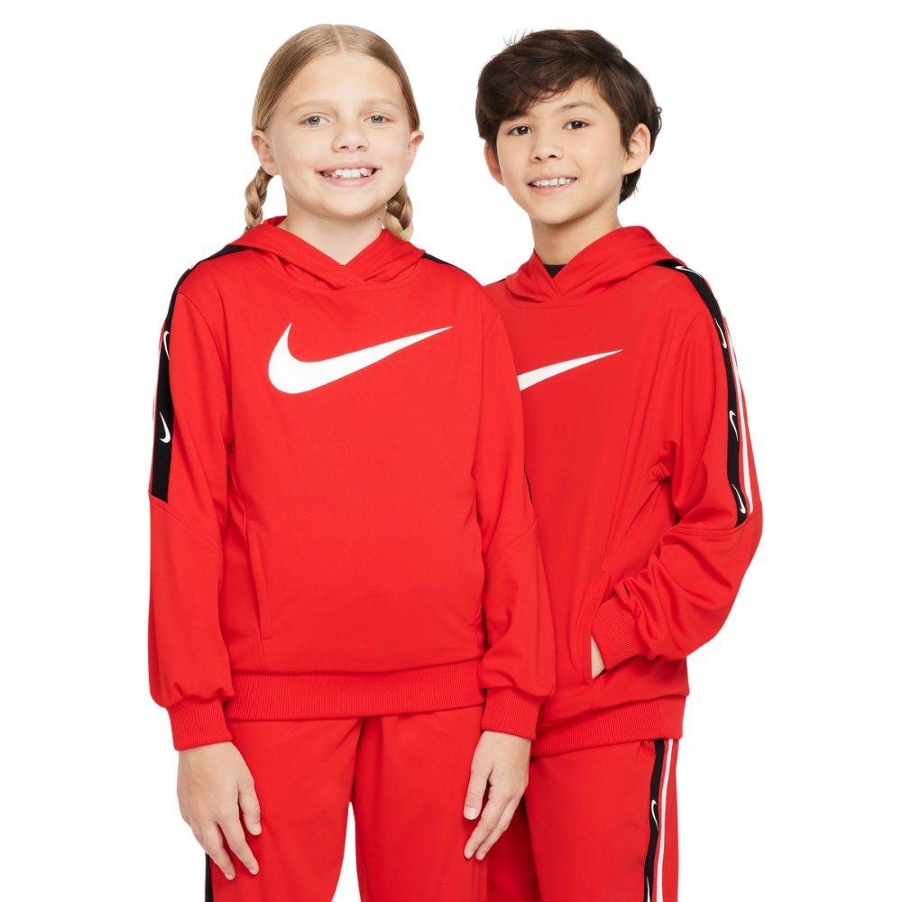 NIKE KIDS CLUB+ POLY PULLOVER HOODIE