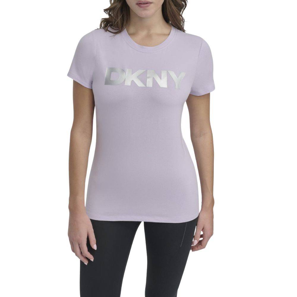 DKNY LOGO SHORT SLEEVE TOP
