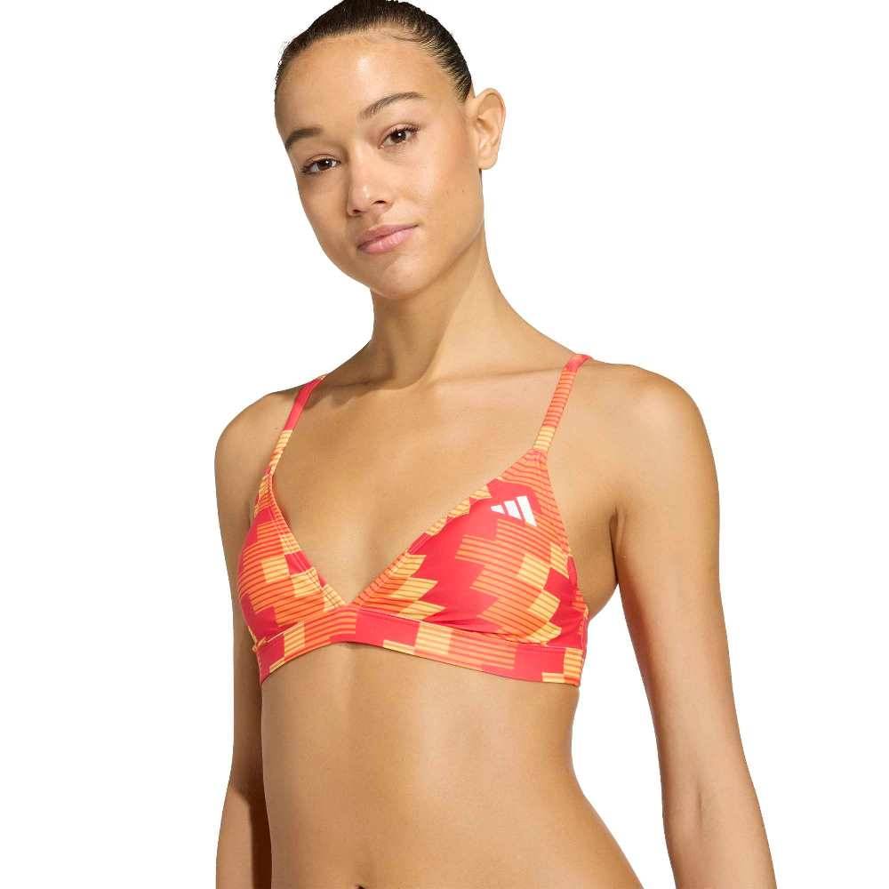 ADIDAS PADDED FOOTBALL-INSPIRED 2-WAY STRAP TRIANGLE BIKINI SET