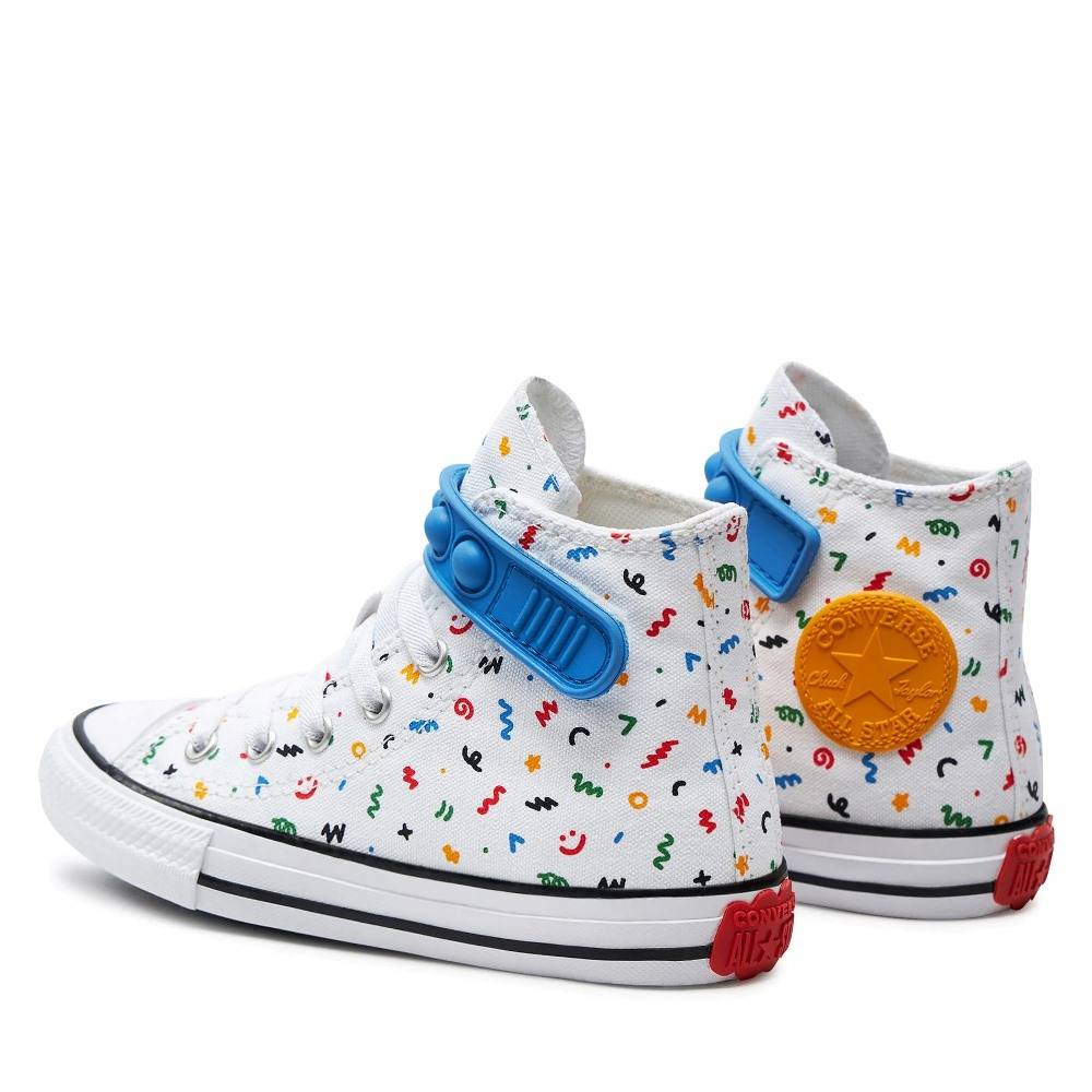 CONVERSE CT ALL STAR EASY ON 'POP-IT' DOODLES KIDS SHOES