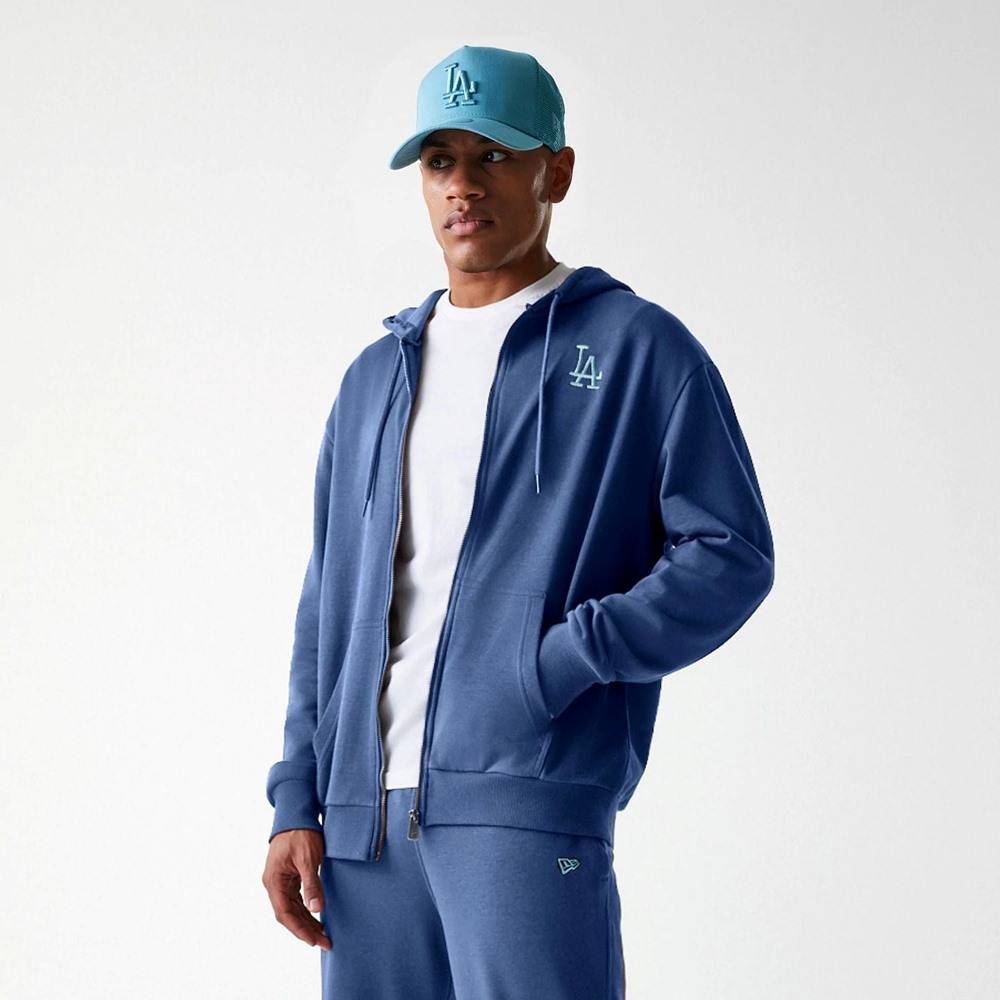 NEW ERA MLB MIDI LE FZ HOODIE FT LOS ANGELES DODGERS