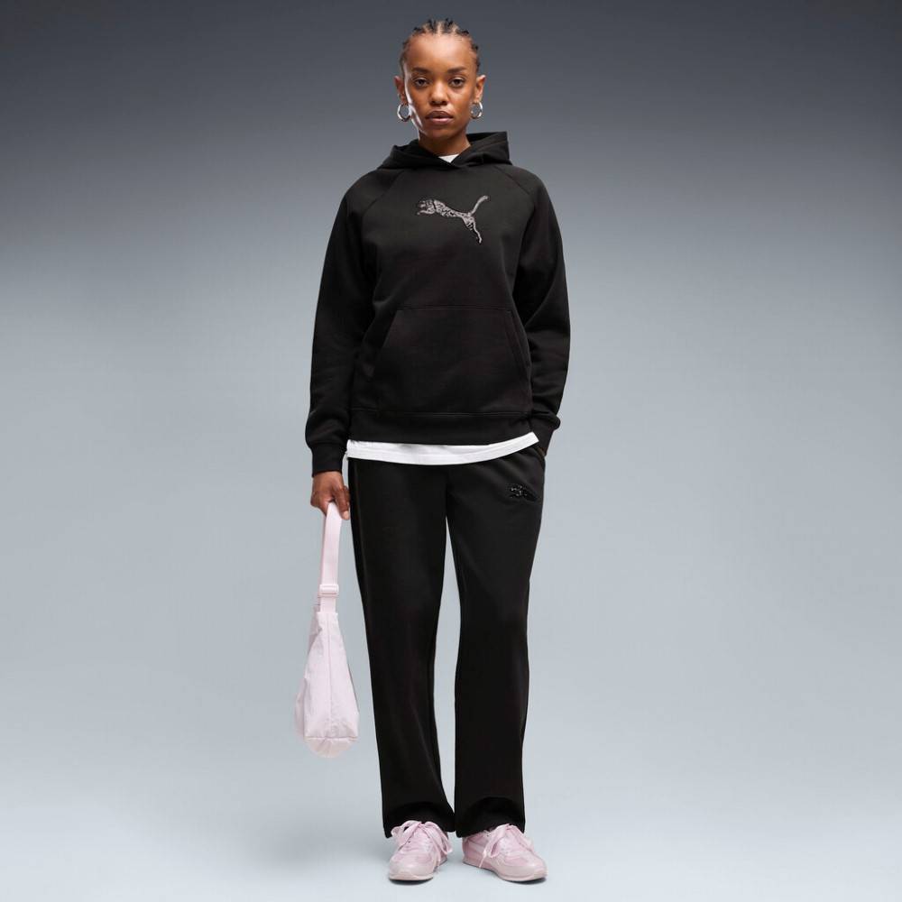 PUMA ESS SEQUINS STANDARD HOODIE FL