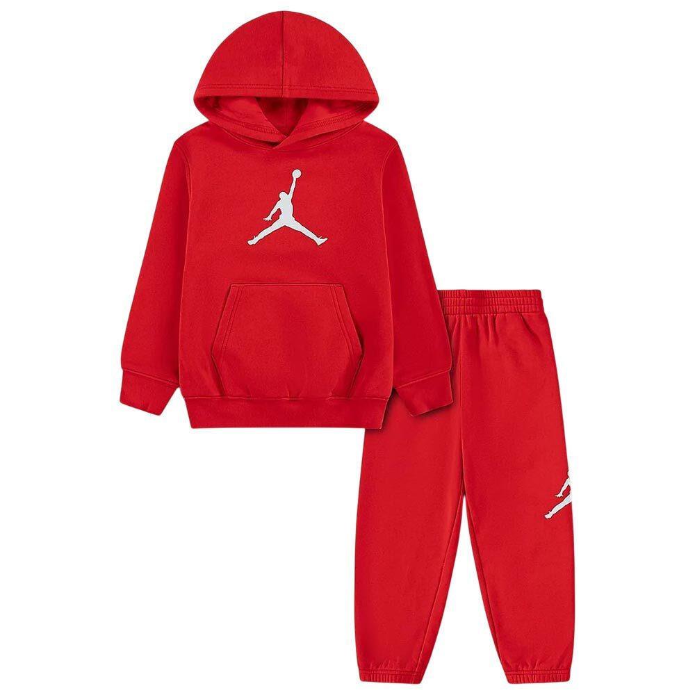 NIKE JORDAN LITTLE KIDS MJ JUMBO JUMPMAN FLEECE PO SE