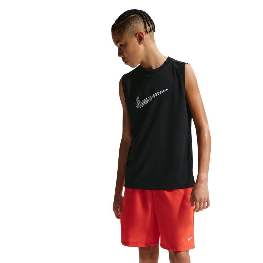 NIKE KIDS DRI-FIT SLEEVELESS HYBRID TOP