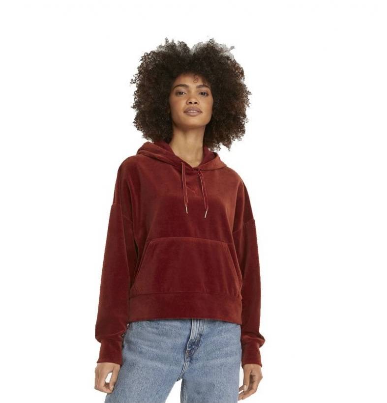 PUMA WOMENS HER VELOUR HOODIE