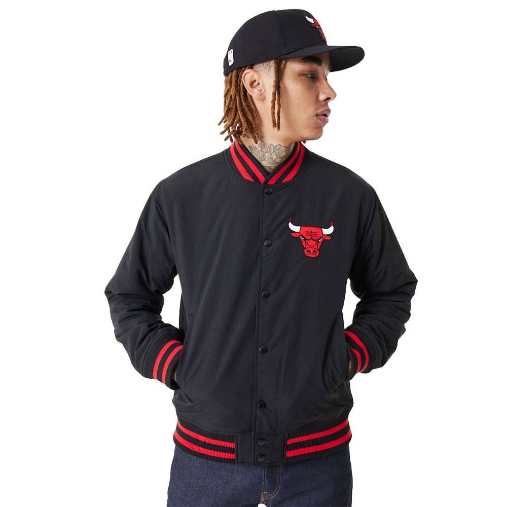 NEW ERA TEAM SCRIPT BP BOMBER JKT CHICAGO BULLS