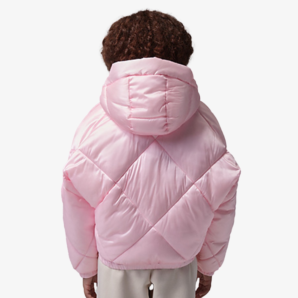 NIKE JORDAN GIRLS DIAMOND QUILTED MW PUFFER