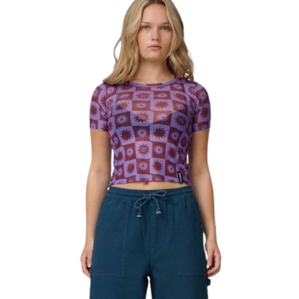 SANTA CRUZ STRIP DIGI MESH SS TOP