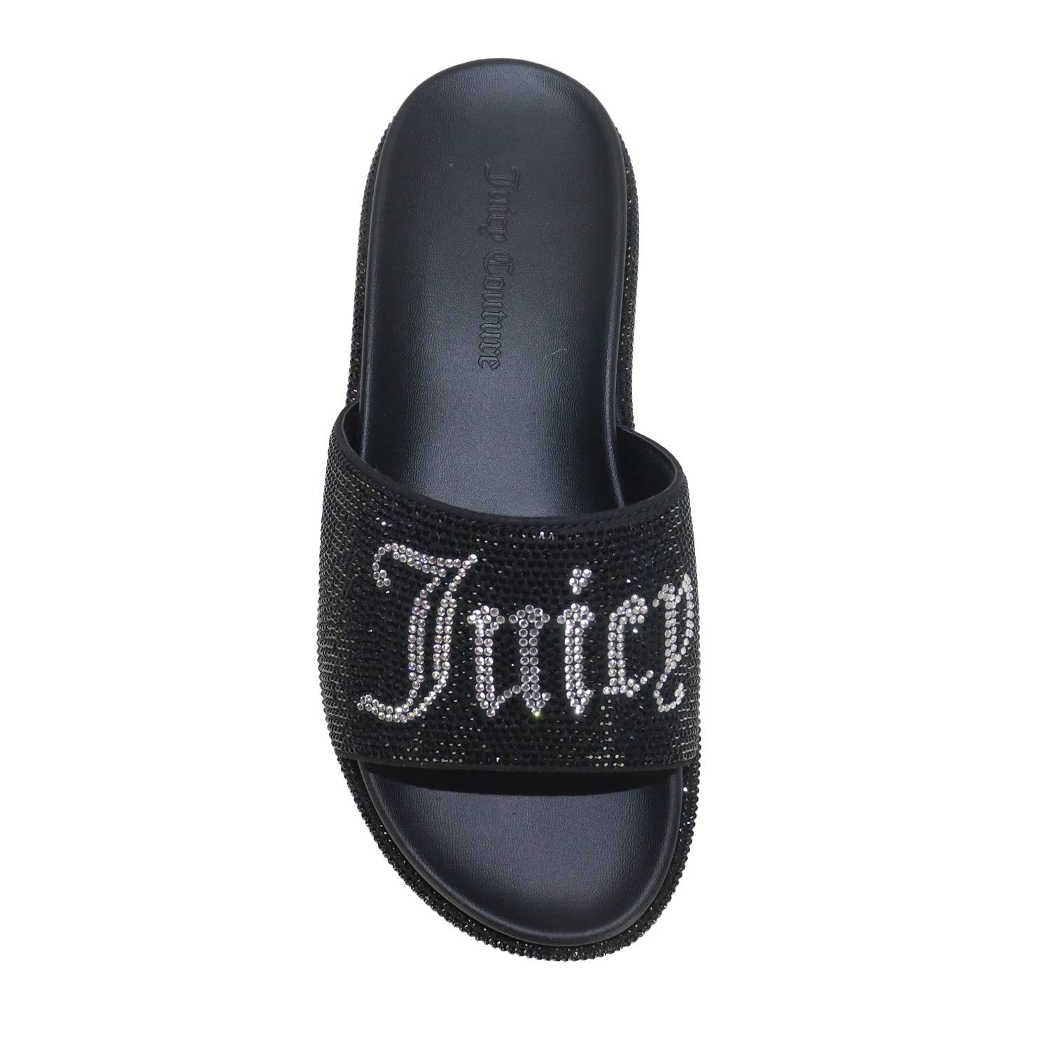 JUICY COUTURE DORA DIAMANTE STACKED SANDAL