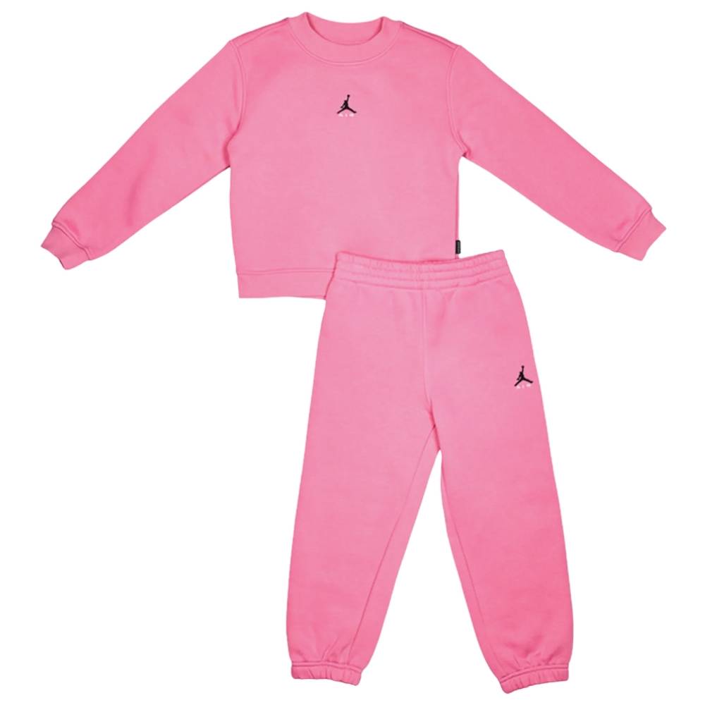 NIKE JORDAN LITTLE KIDS BROOKLYN FLEECE CREW SET
