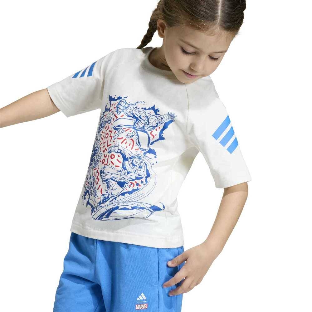 ADIDAS LITTLE KIDS MARVEL AVENGERS T-SHIRT SET