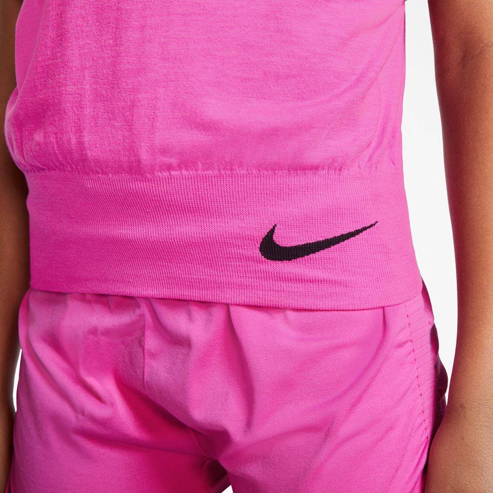 NIKE GIRLS SEAMLESS REVERSIBLE TOP
