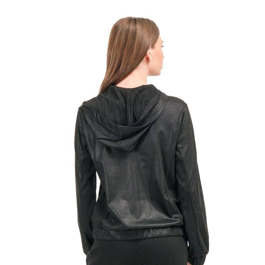 LIU JO LUREX ZIP SWEATER