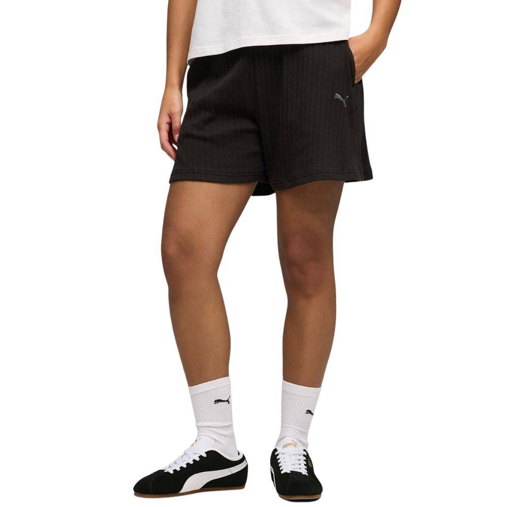 PUMA HER HIGH-WAIST SHORTS 5