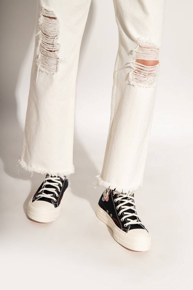 CONVERSE CHUCK TAYLOR ALL STAR LIFT PLATFORM PATCHWORK