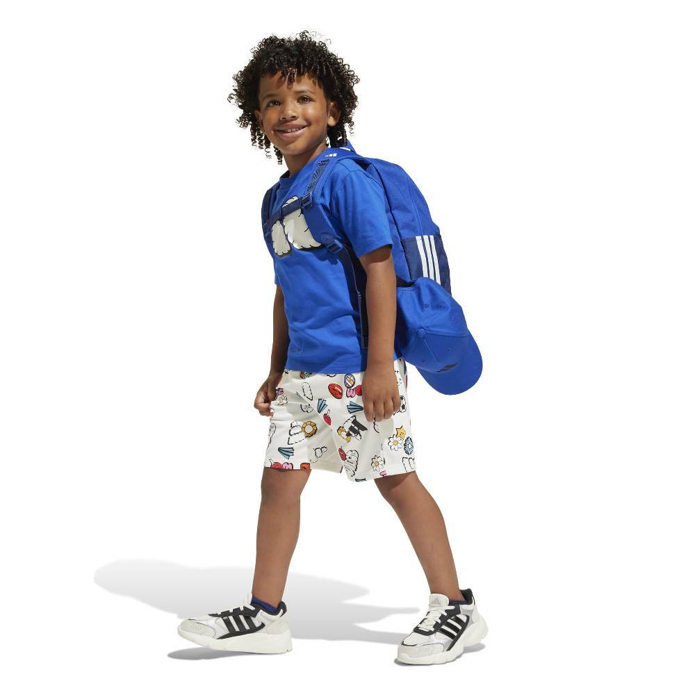 ADIDAS LITTLE KIDS SEASONAL ESSENTIALS FUN T-SHIRT SET