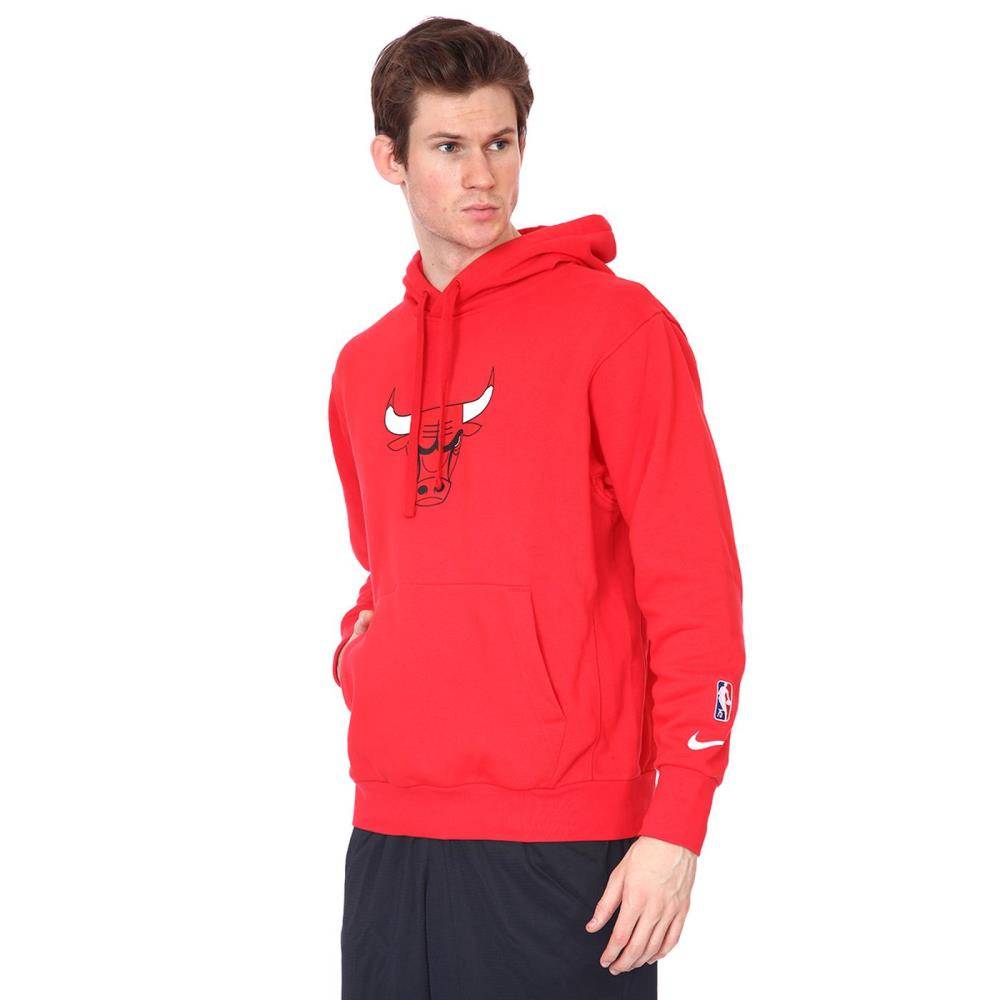 NIKE NBA CHICAGO BULLS ESSENTIALS FLEECE HOODIE