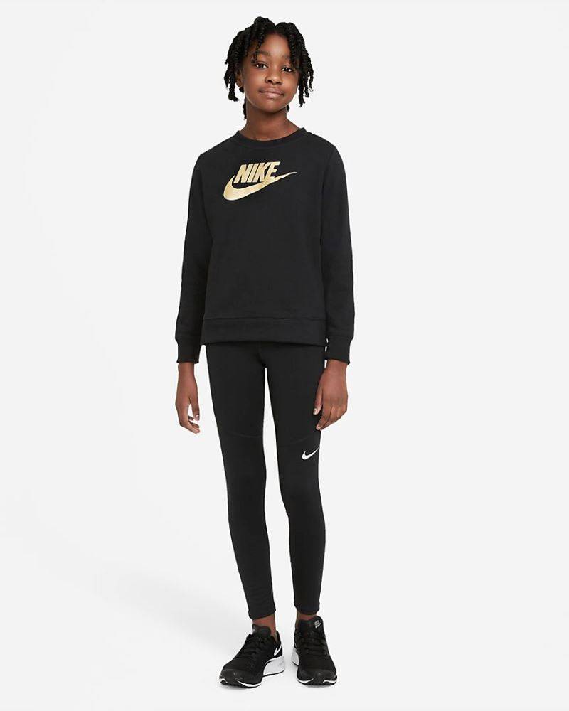 NIKE GIRLS SHINE FRENCH TERRY CREW