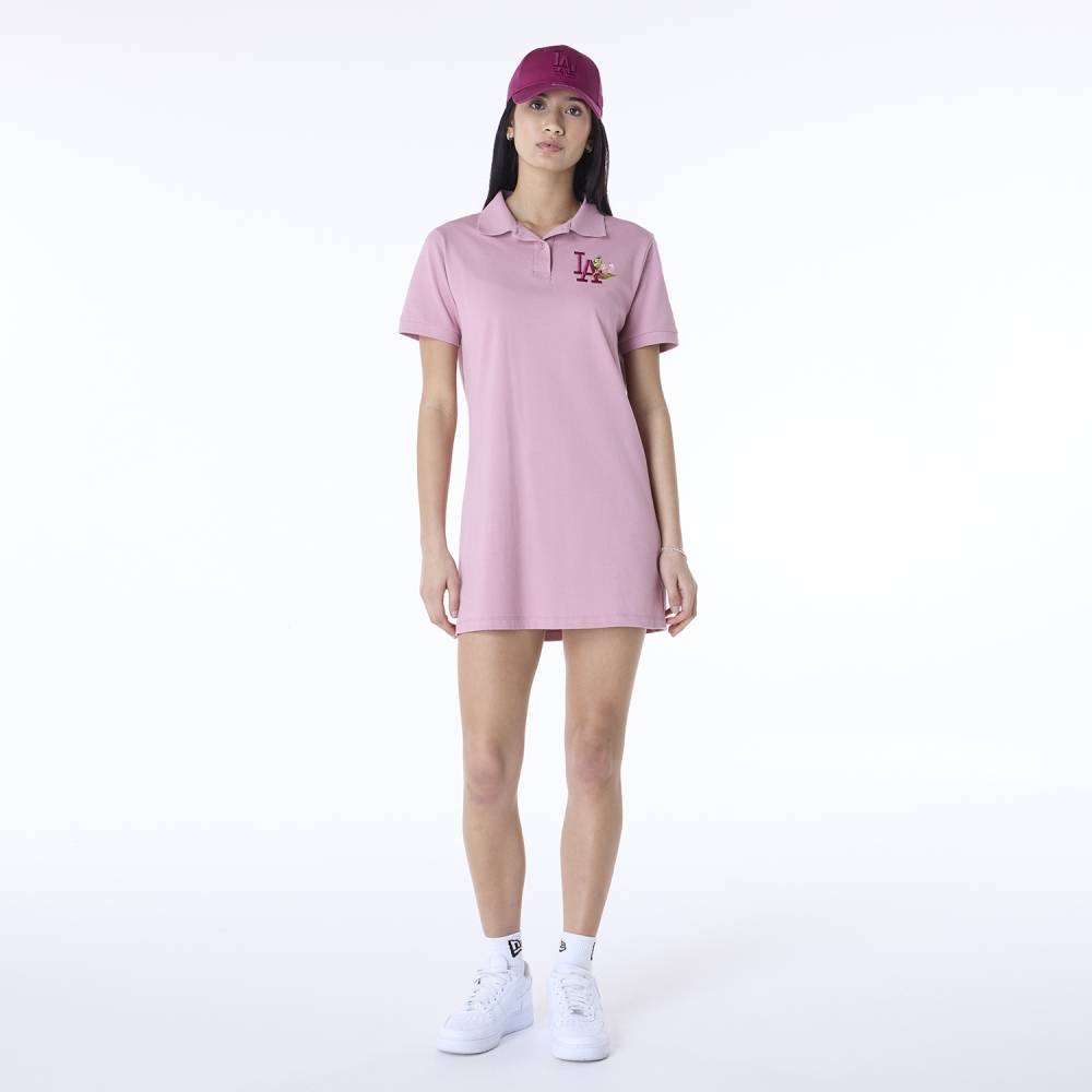 NEW ERA WMNS MLB TENNIS DRESS LOS ANGELES DODGERS