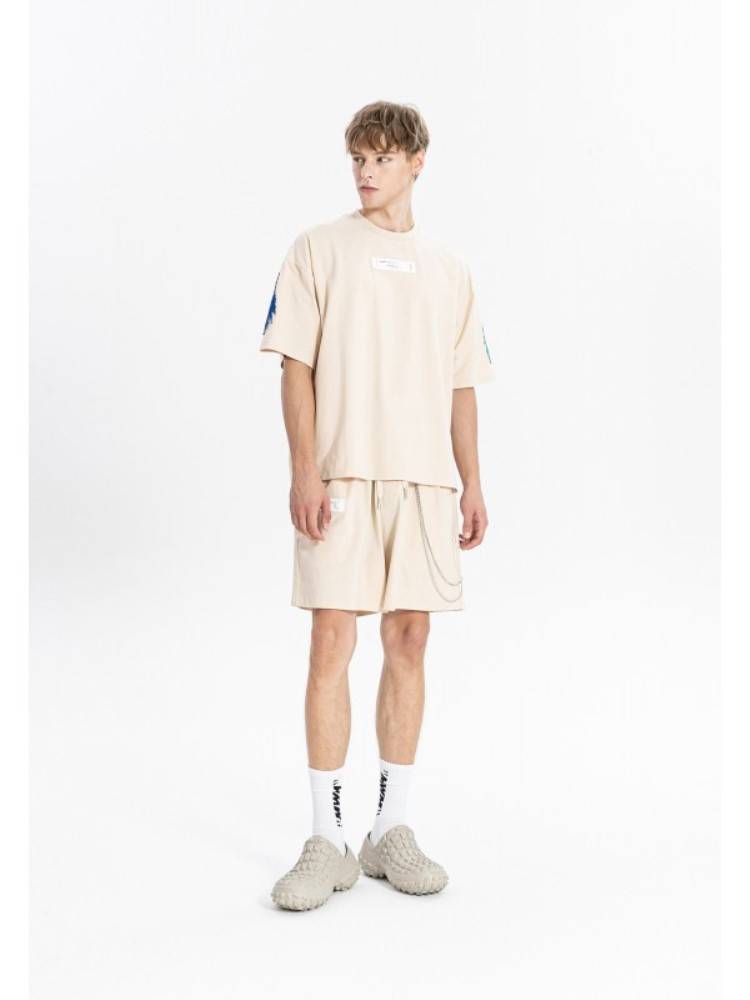 MWM JT WINGS DETACHABLE CHAIN REGULAR FIT SHORTS
