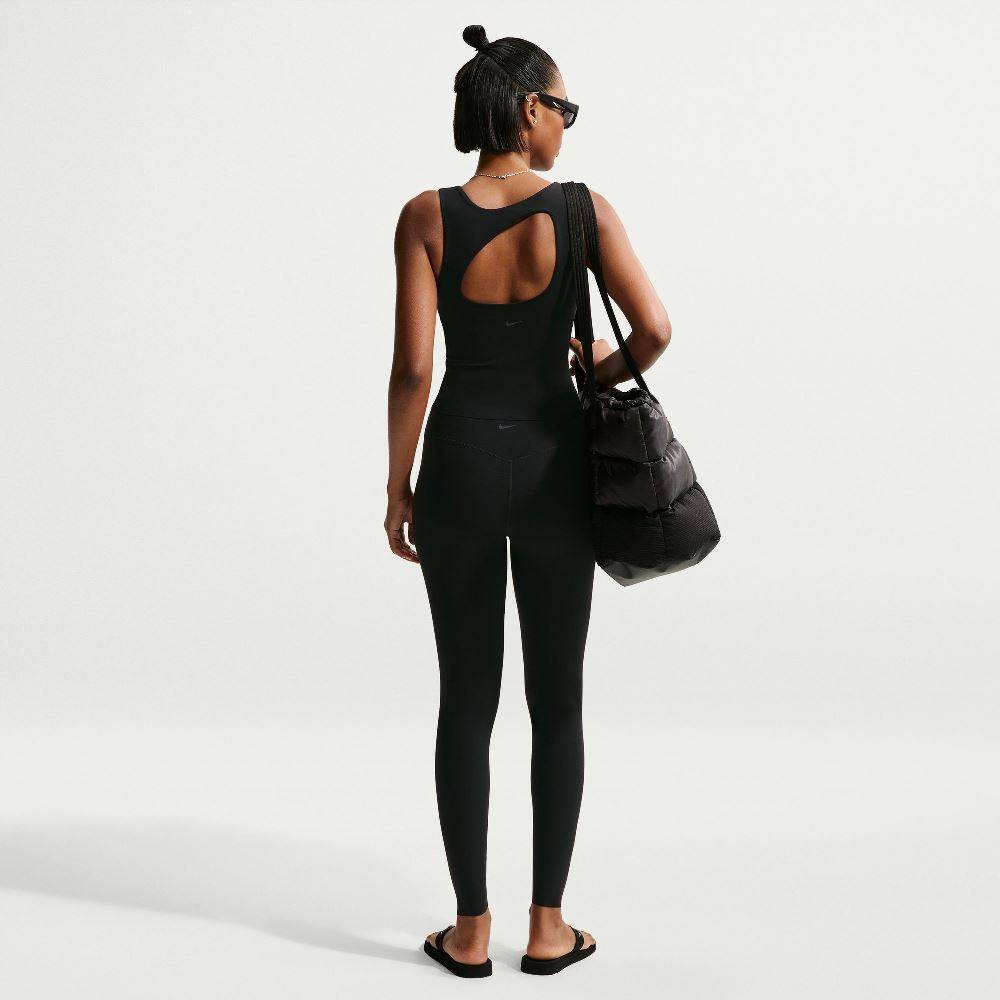 NIKE ZENVY HIGH-WAISTED NO-FRONT SEAM LEGGINGS