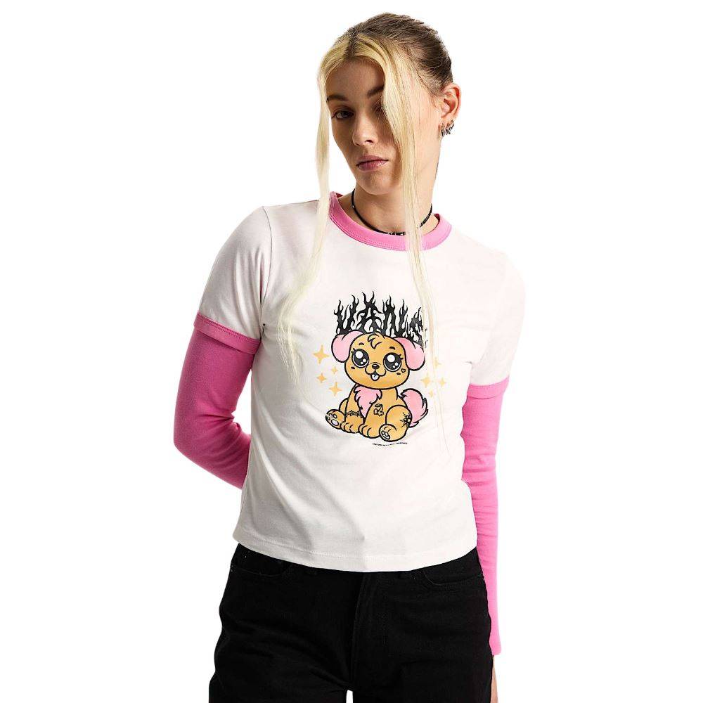 VANS PUPPY W RINGER TEE