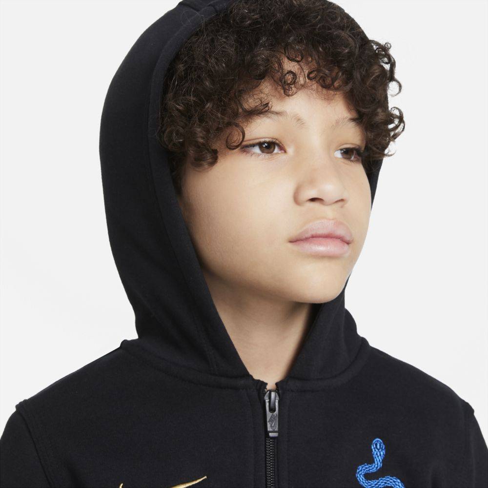 NIKE INTER MILAN NSW BOYS FULL-ZIP HOODIE