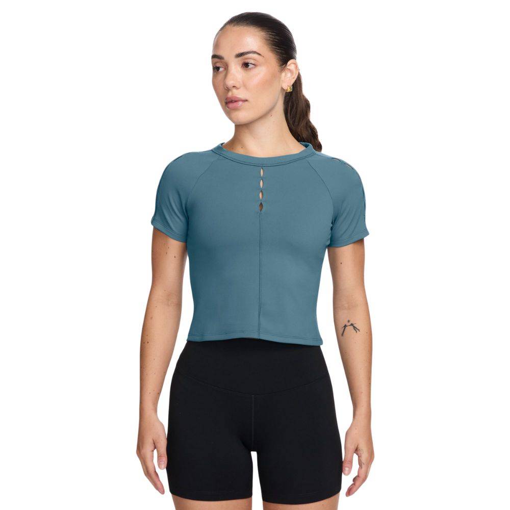 NIKE ONE DRI-FIT FITTED SHORT-SLEEVE TOP