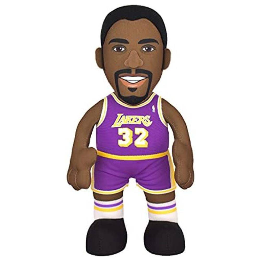 BLEACHER LOS ANGELES LAKERS MAGIC JOHNSON 25CM PLUSH FIGURE