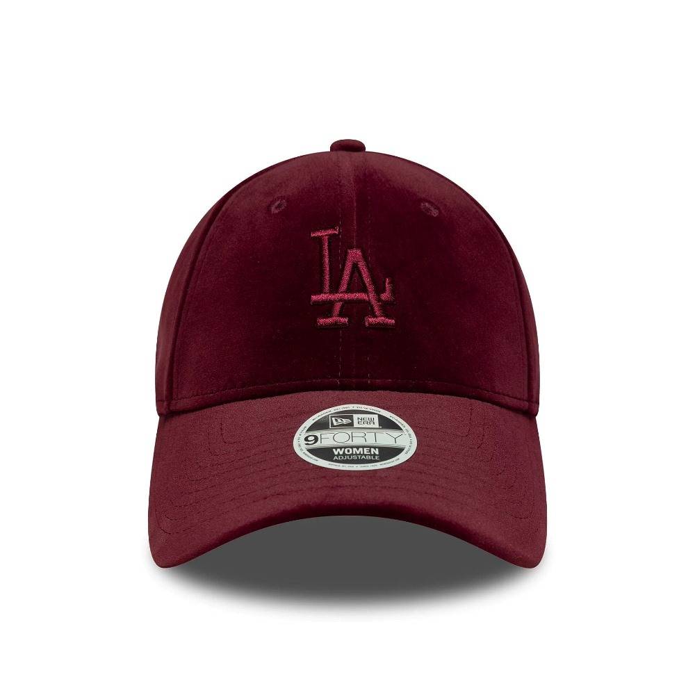 NEW ERA WMNS VELOUR 9FORTY LOS ANGELES DODGERS ADJUSTABLE CAP