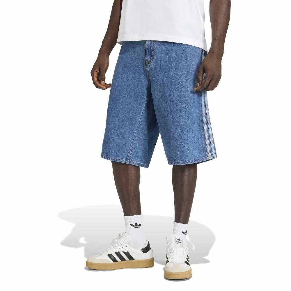 ADIDAS ORIGINALS FIREBIRD ADICOLOR DENIM SHORTS